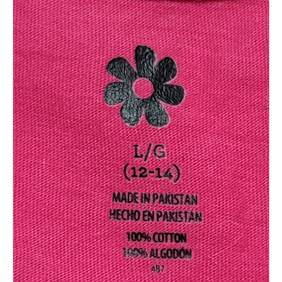 Pink Fuchsia Black Graphic Super Mom Super Wife Super Tired Top Large Stretchy - Picture 4 of 4
